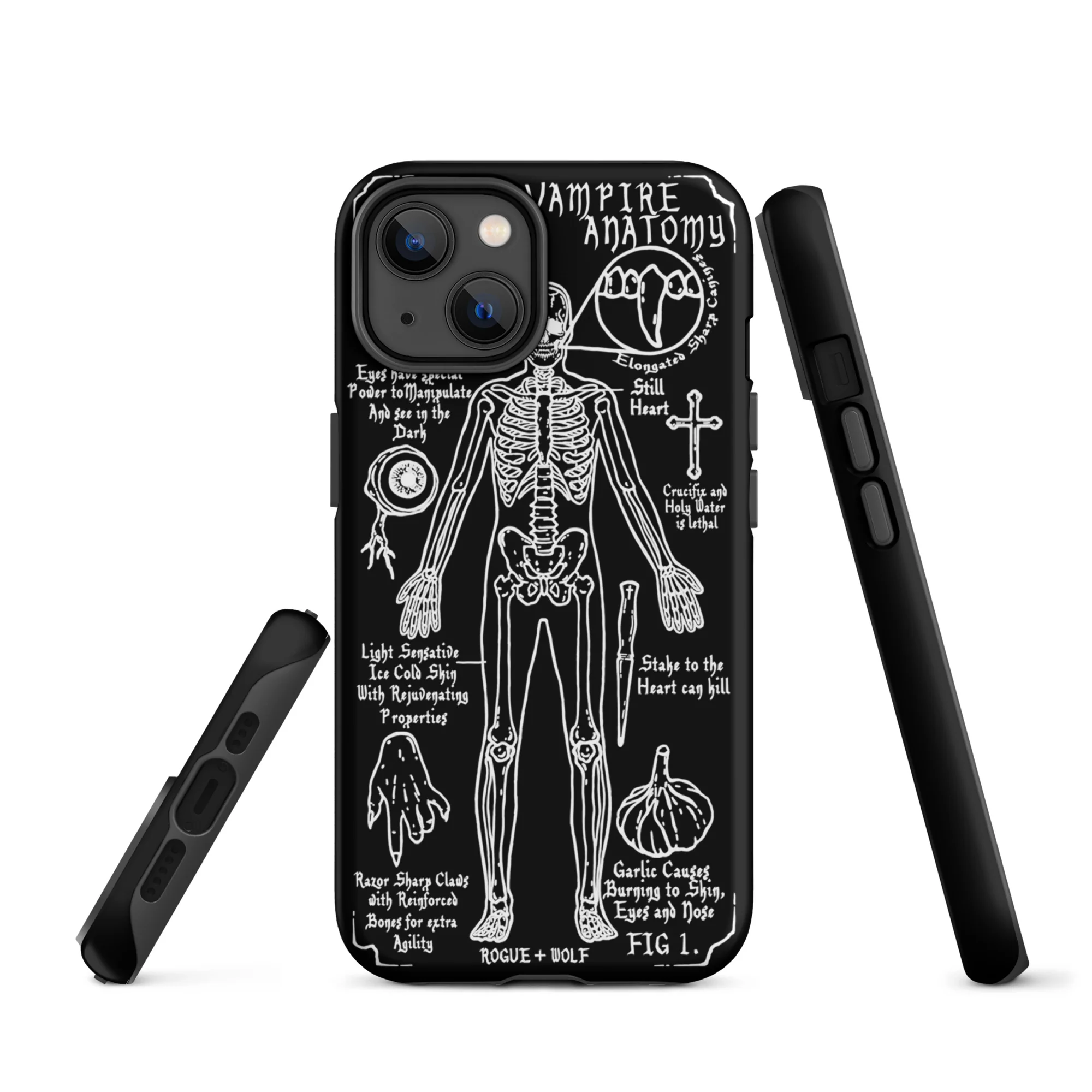 Vampire Anatomy Tough Phone Case for iPhone - Image 14