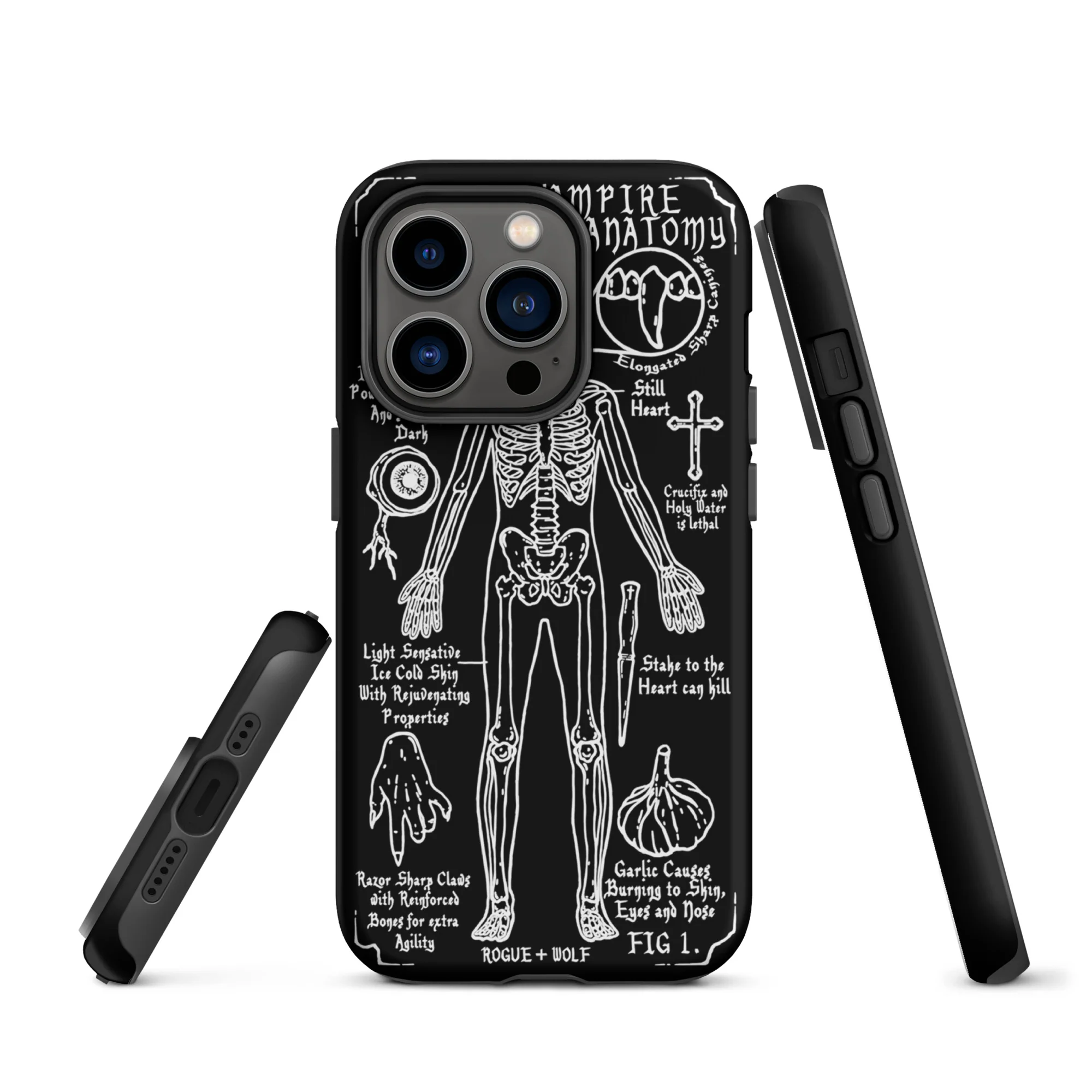 Vampire Anatomy Tough Phone Case for iPhone - Image 16