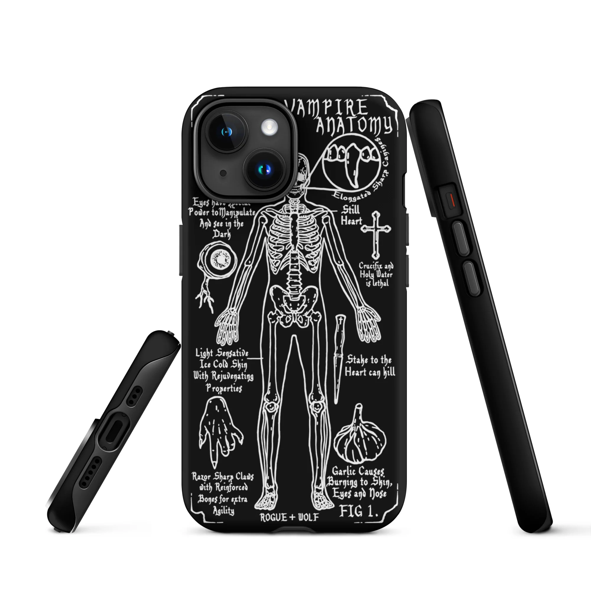 Vampire Anatomy Tough Phone Case for iPhone - Image 18