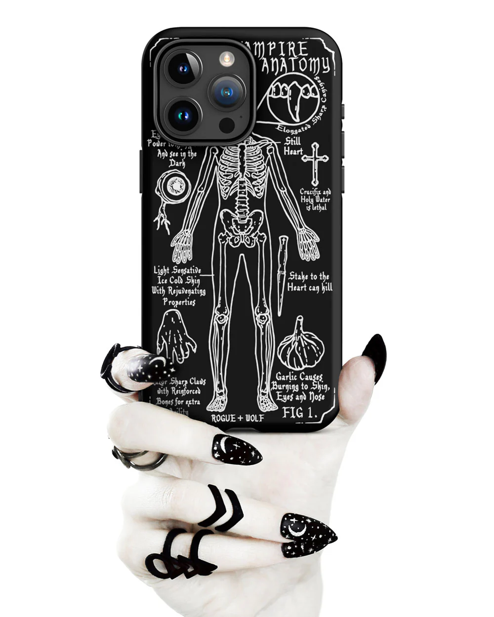 Vampire Anatomy Tough Phone Case for iPhone - Image 2