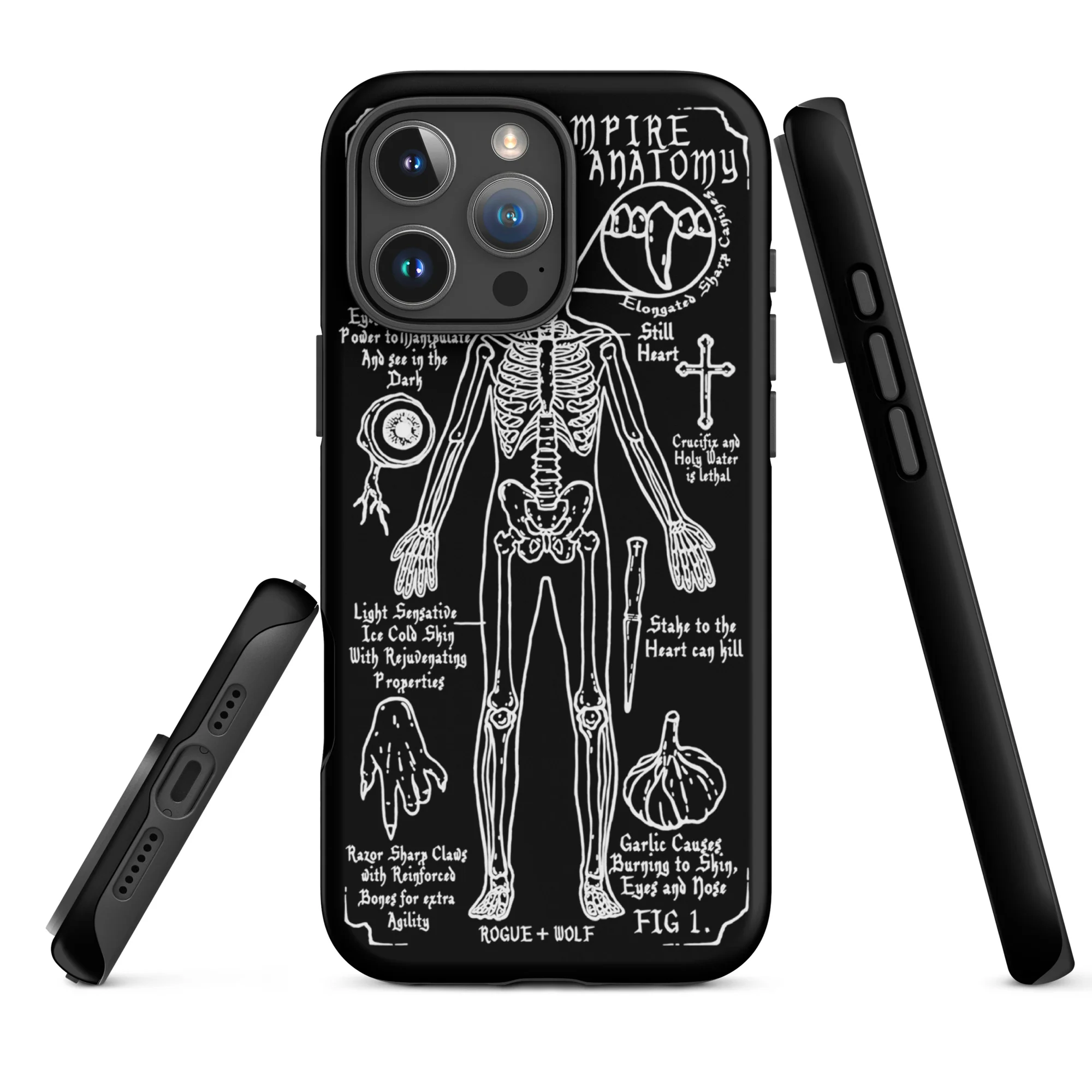 Vampire Anatomy Tough Phone Case for iPhone - Image 22
