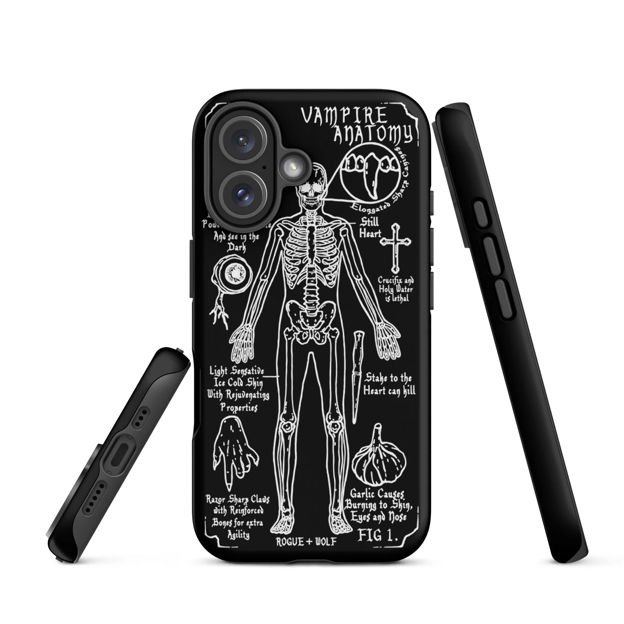 Vampire Anatomy Tough Phone Case for iPhone - Image 23