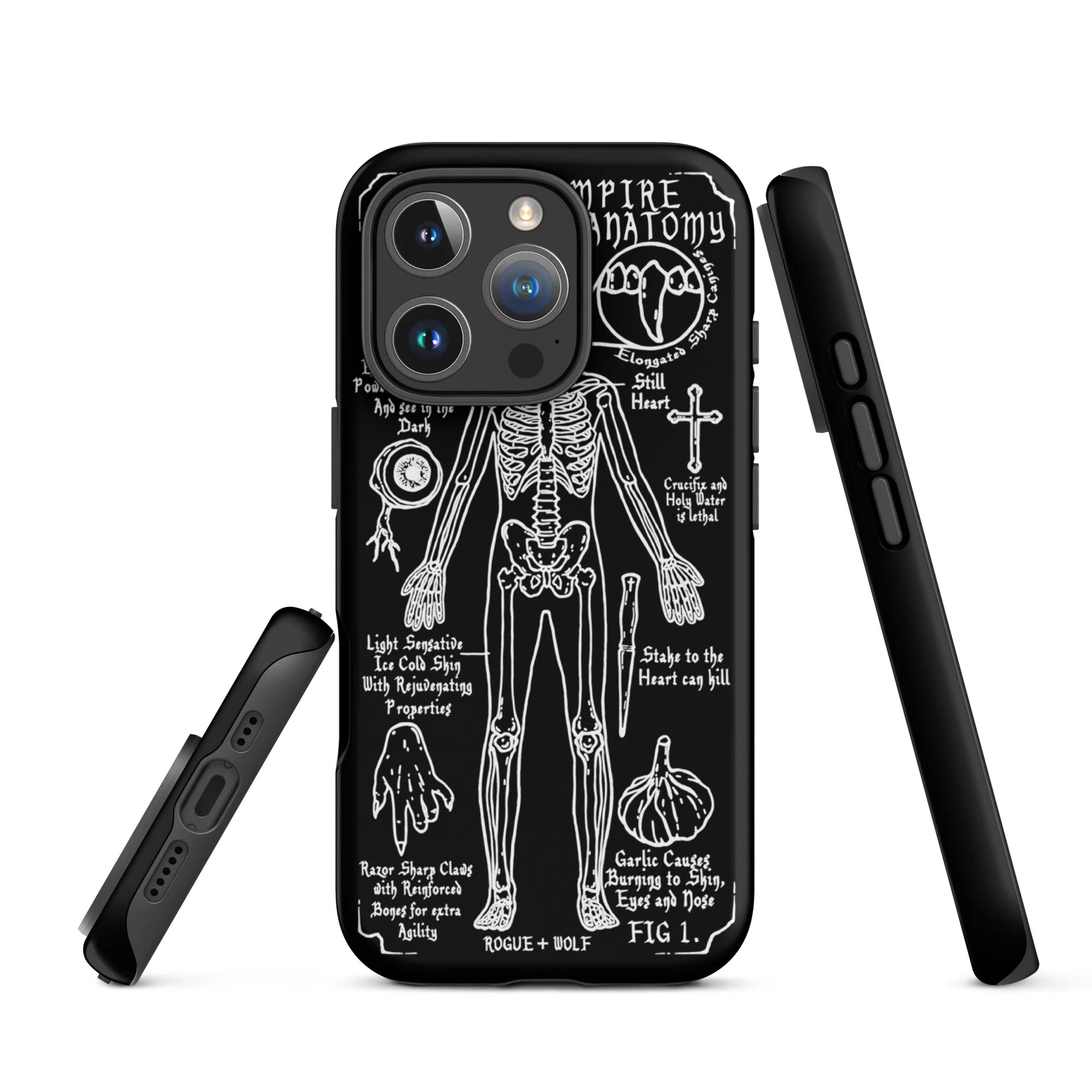 Vampire Anatomy Tough Phone Case for iPhone - Image 25