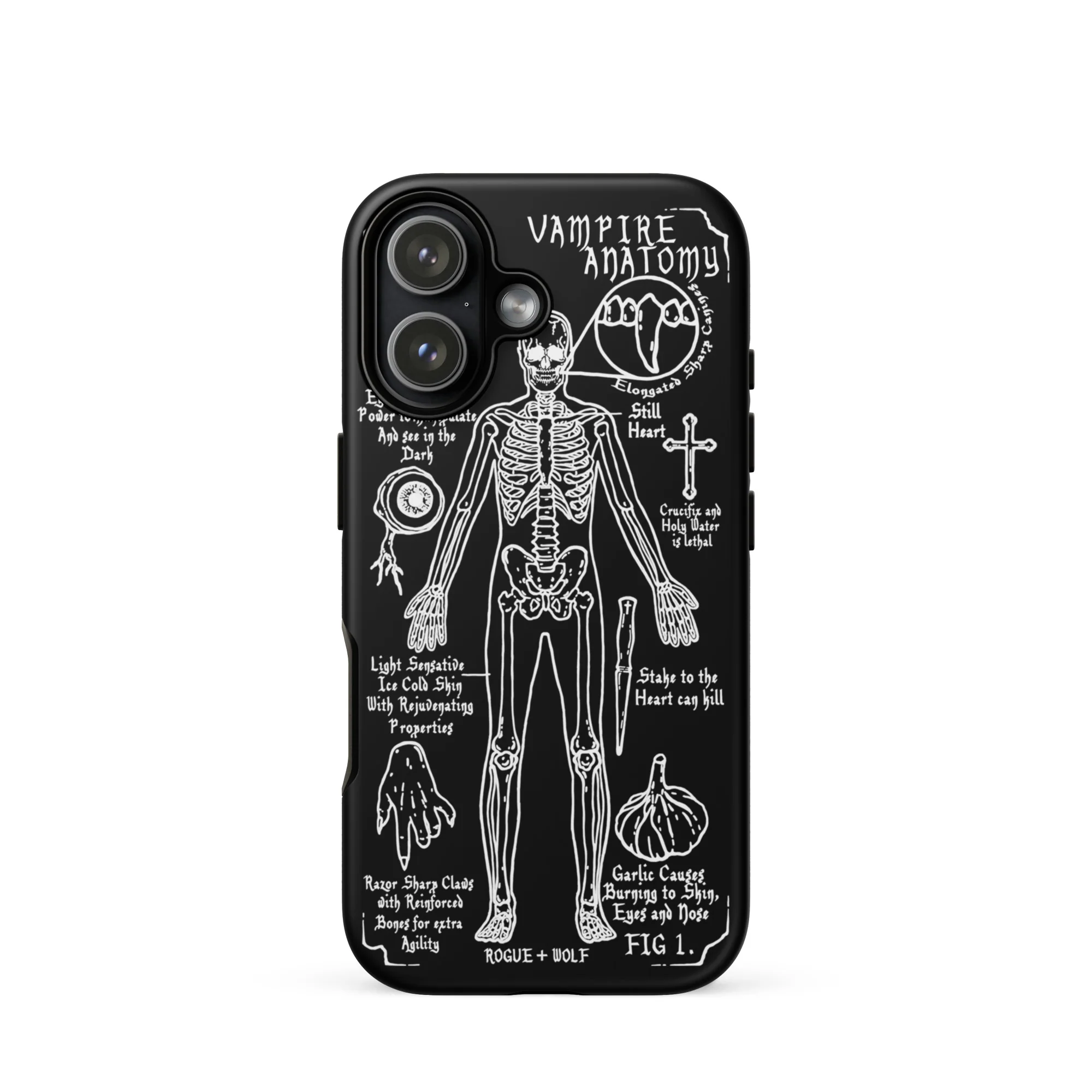Vampire Anatomy Tough Phone Case for iPhone - Image 26