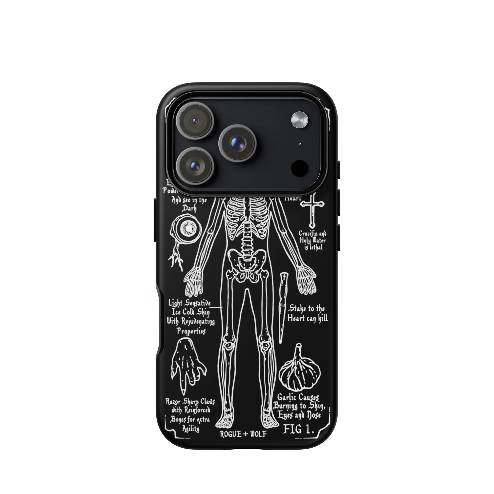 Vampire Anatomy Tough Phone Case for iPhone - Image 28