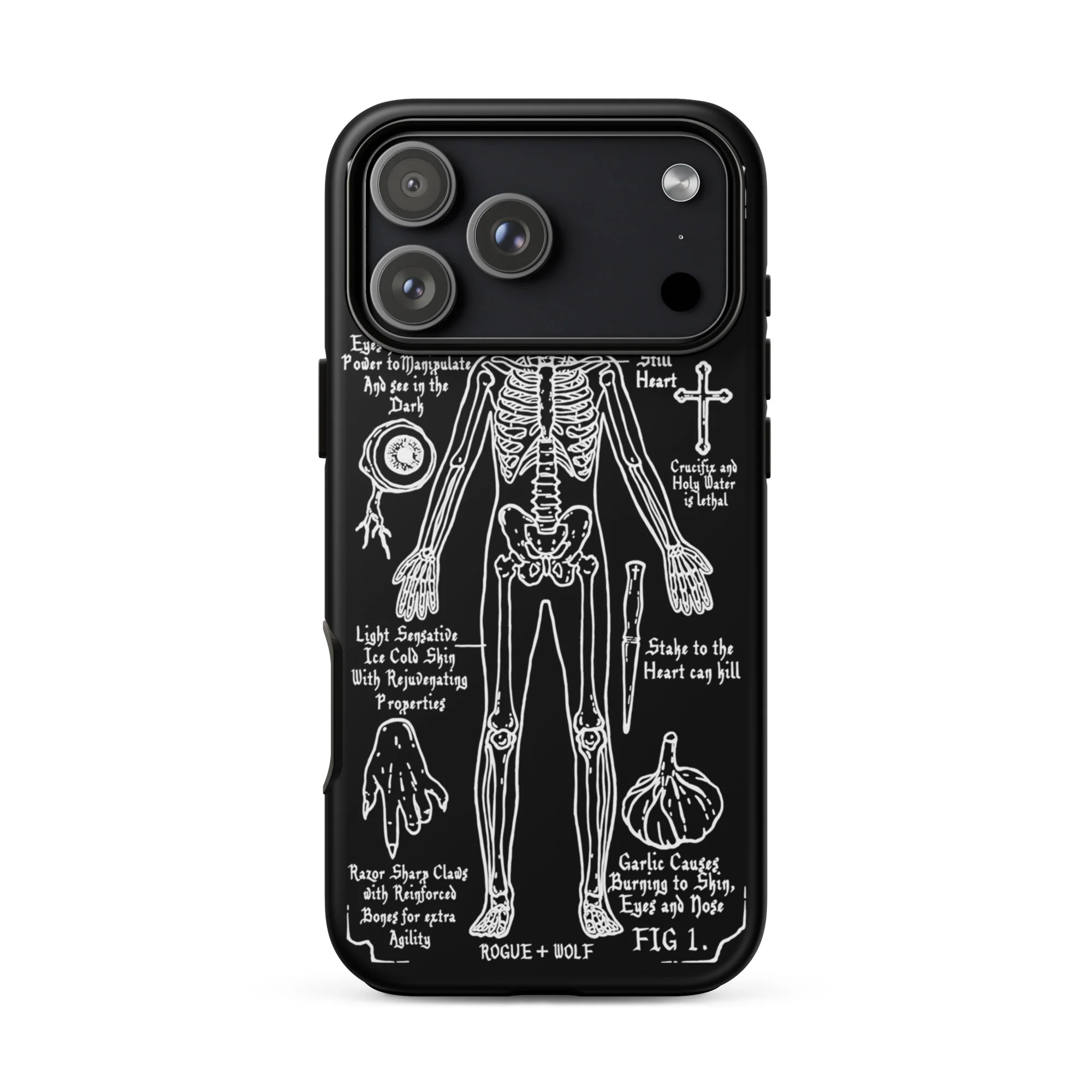 Vampire Anatomy Tough Phone Case for iPhone - Image 29