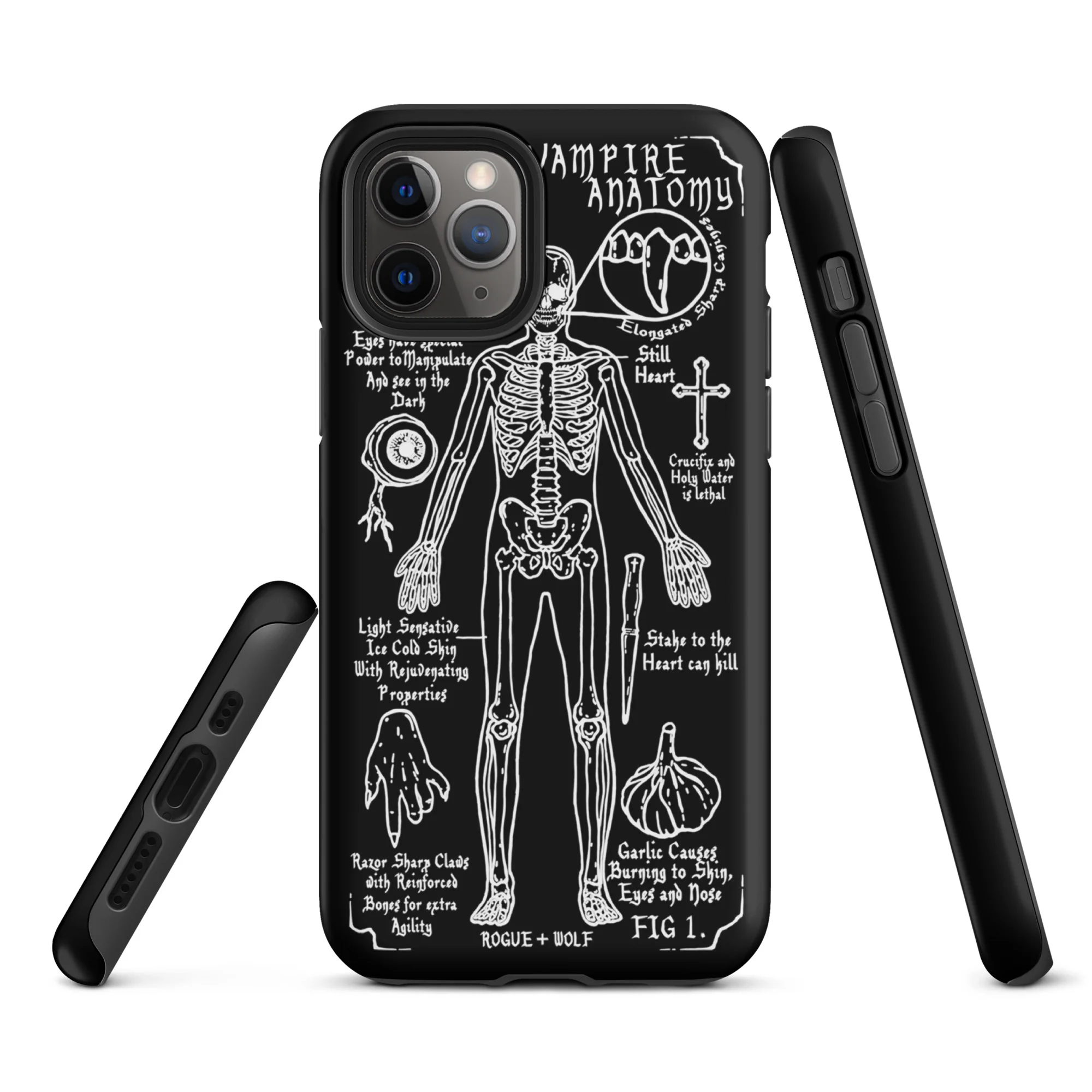 Vampire Anatomy Tough Phone Case for iPhone - Image 5
