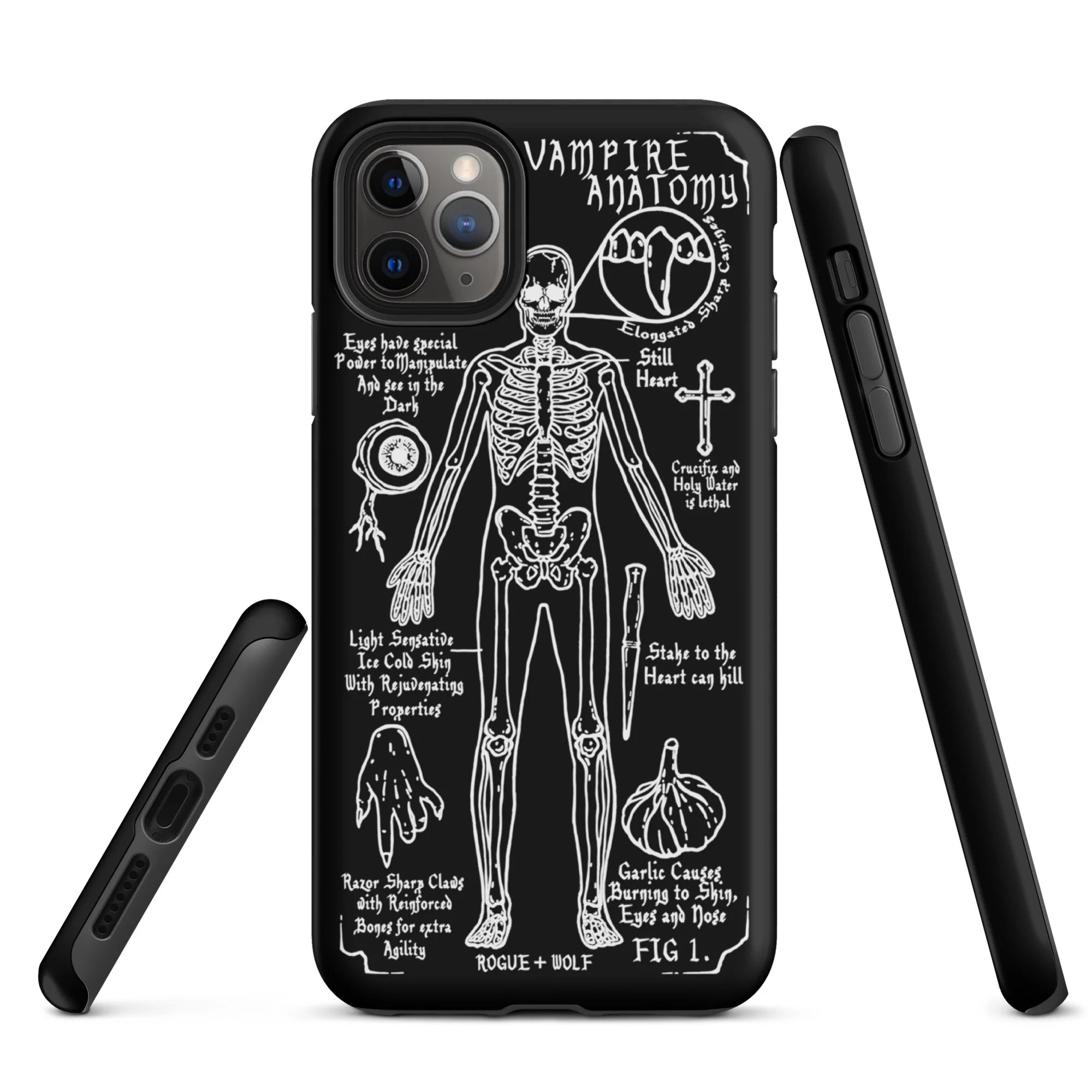 Vampire Anatomy Tough Phone Case for iPhone - Image 6