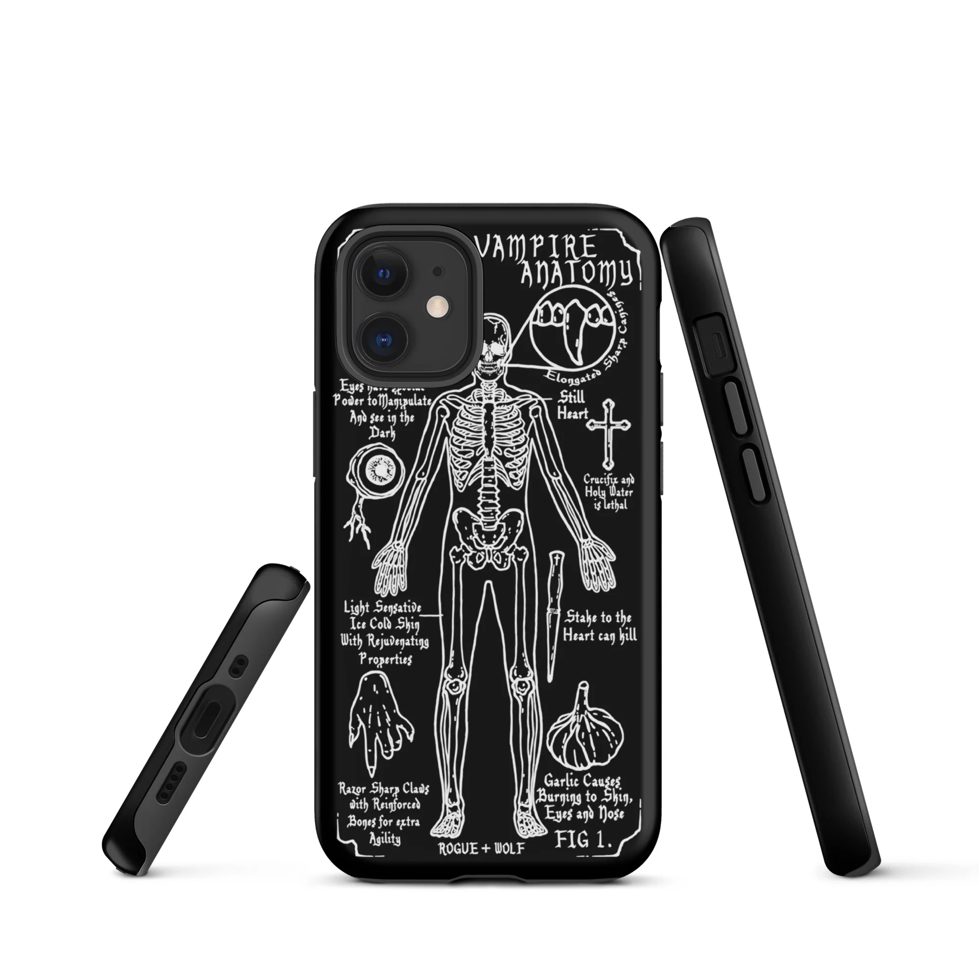 Vampire Anatomy Tough Phone Case for iPhone - Image 7