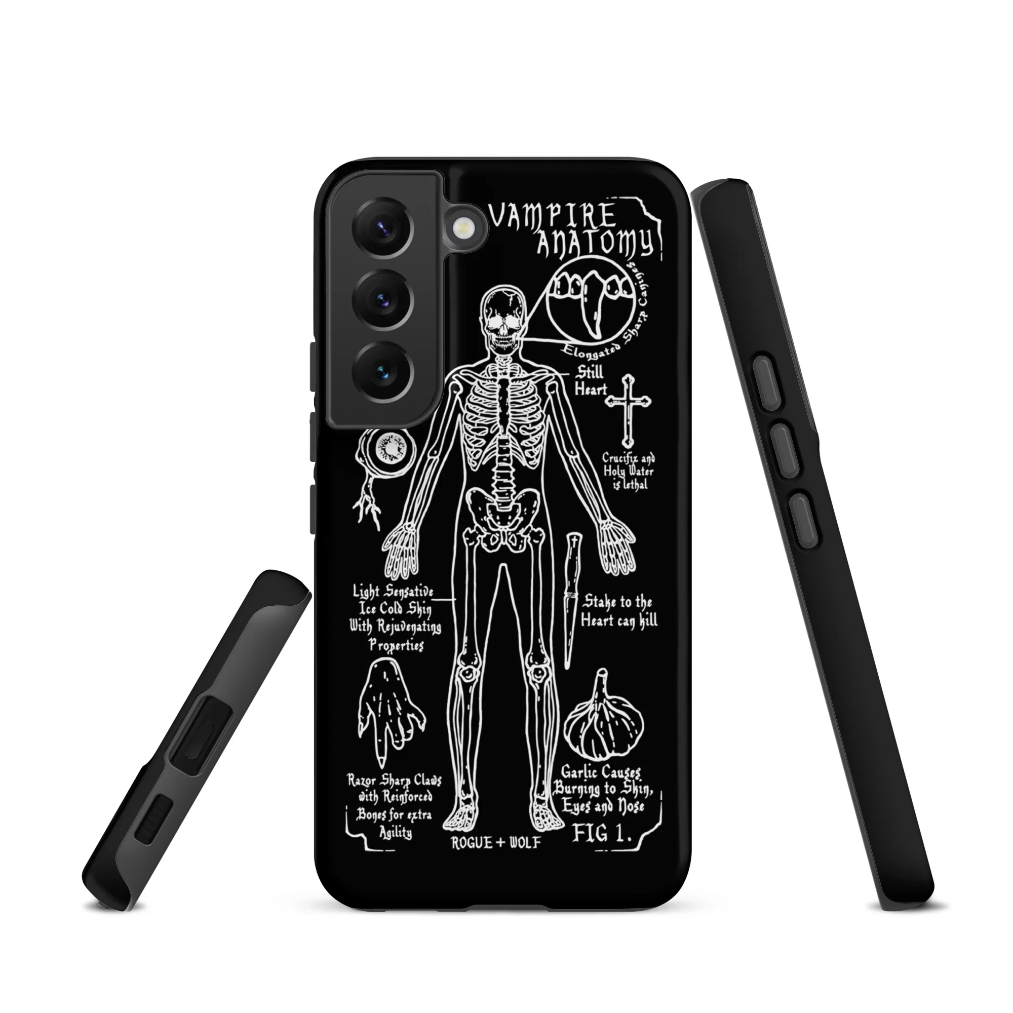 Vampire Anatomy Tough Phone Case for Samsung - Image 3