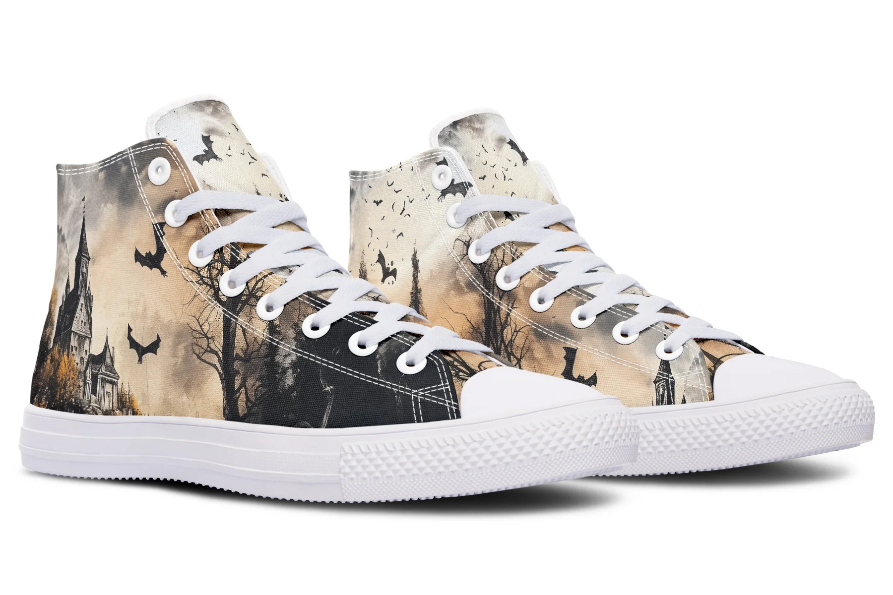 Vampire Mansion High Tops - Image 13