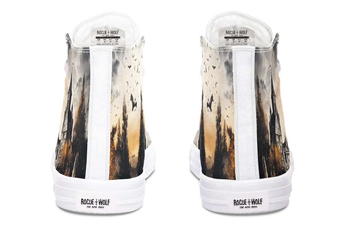 Vampire Mansion High Tops - Image 17
