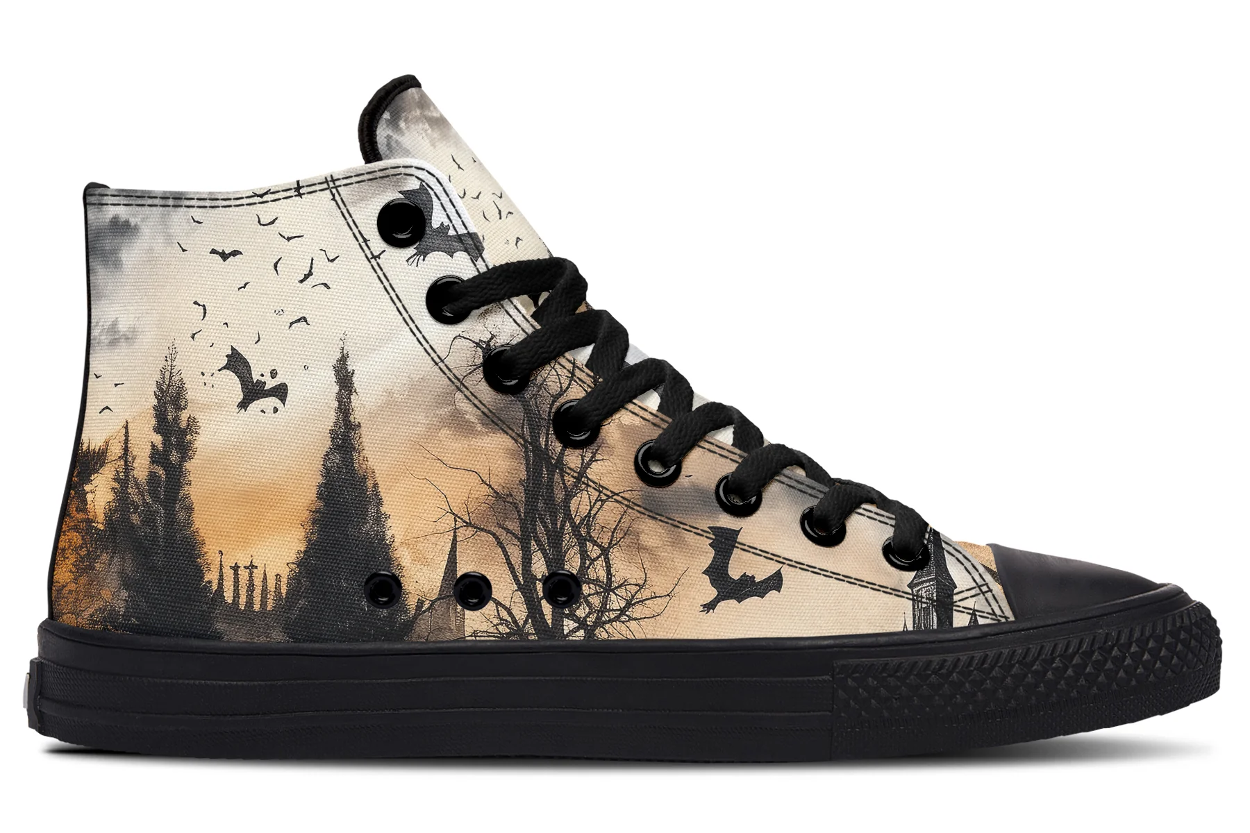 Vampire Mansion High Tops - Image 3