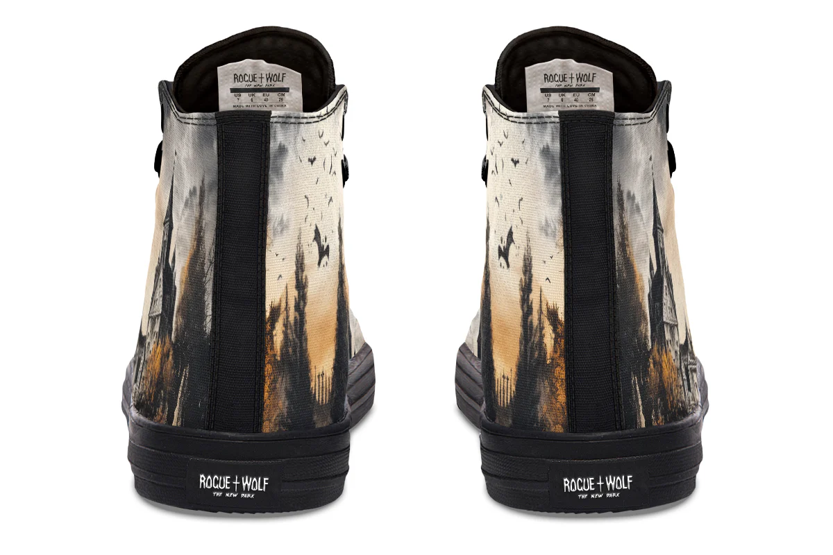 Vampire Mansion High Tops - Image 8
