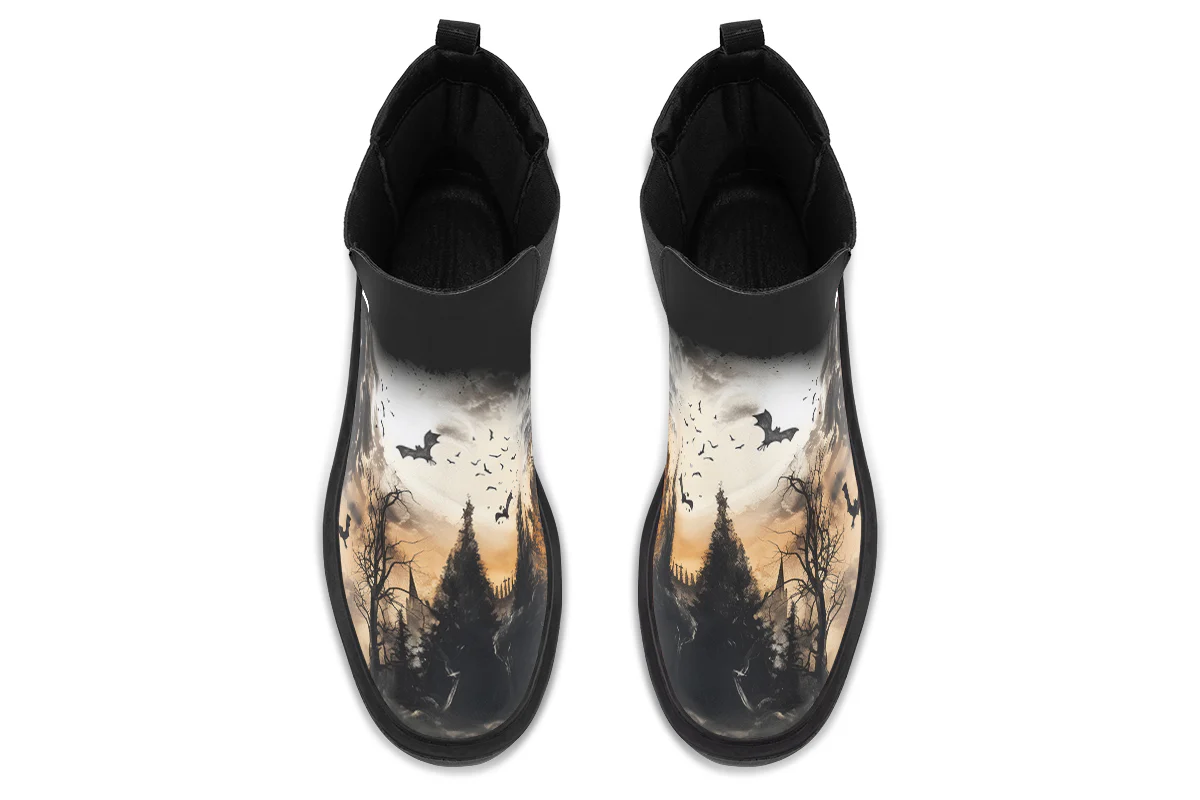 Vampire Mansion Platform Chelsea Boots - Image 8