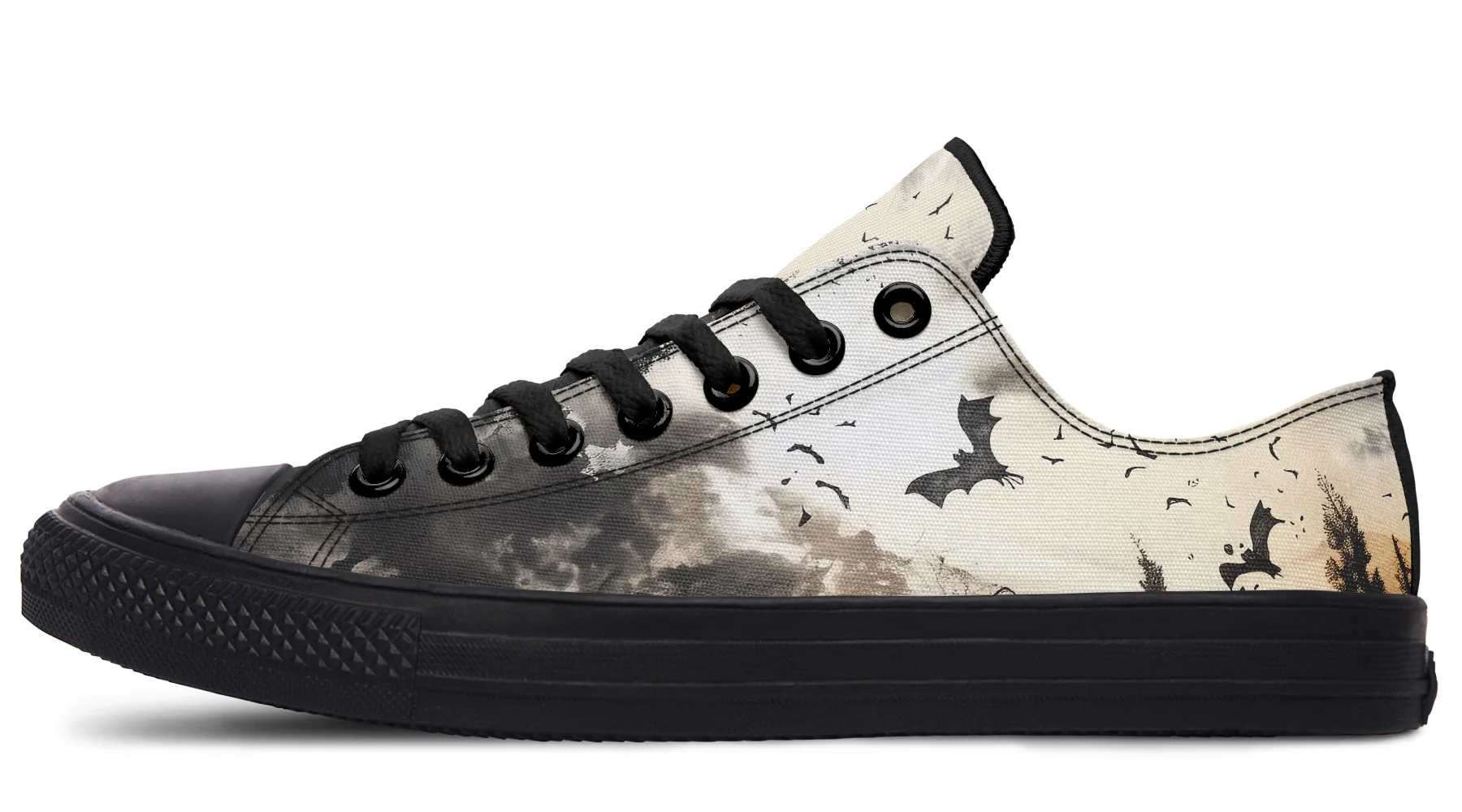 Vampire Mansion Low Tops