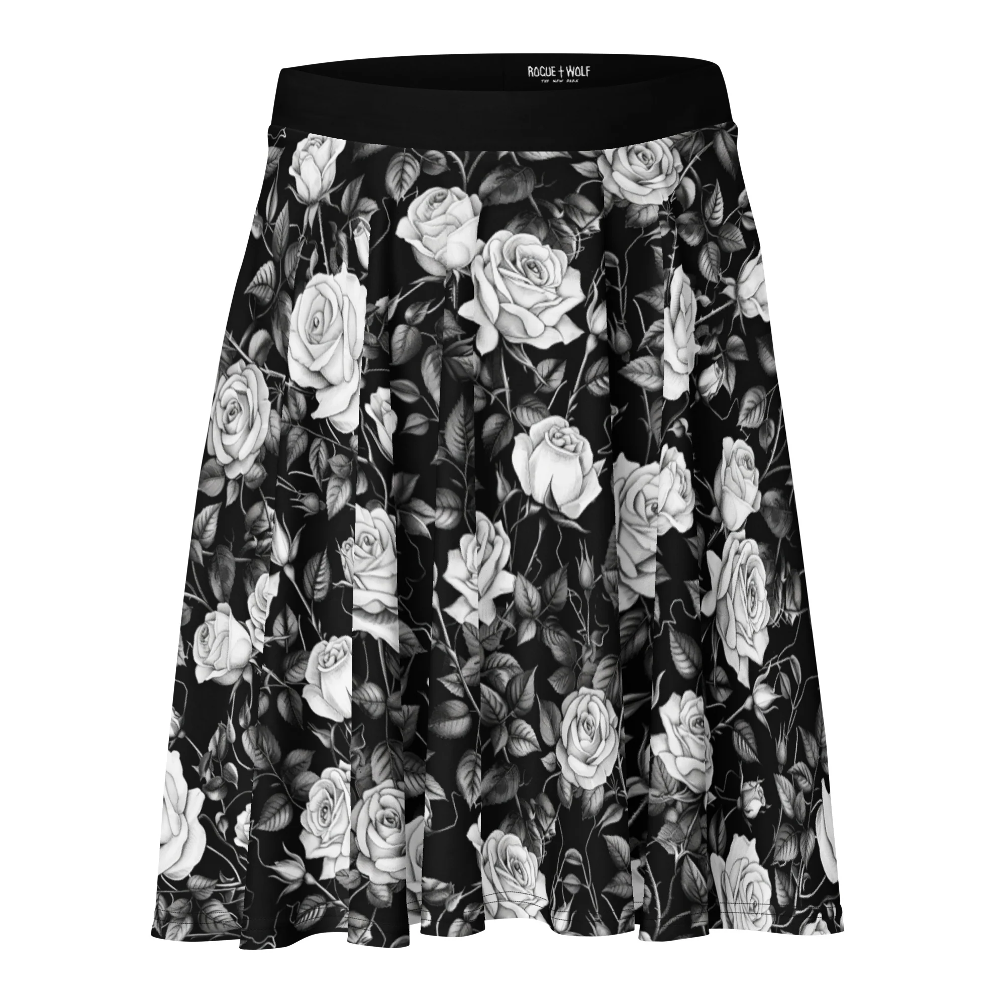 Veil of Roses Skater Skirt - Image 4