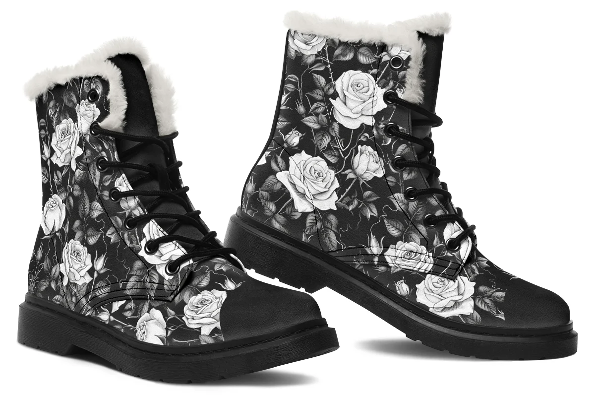 Veil of Roses Winter Boots - Image 5