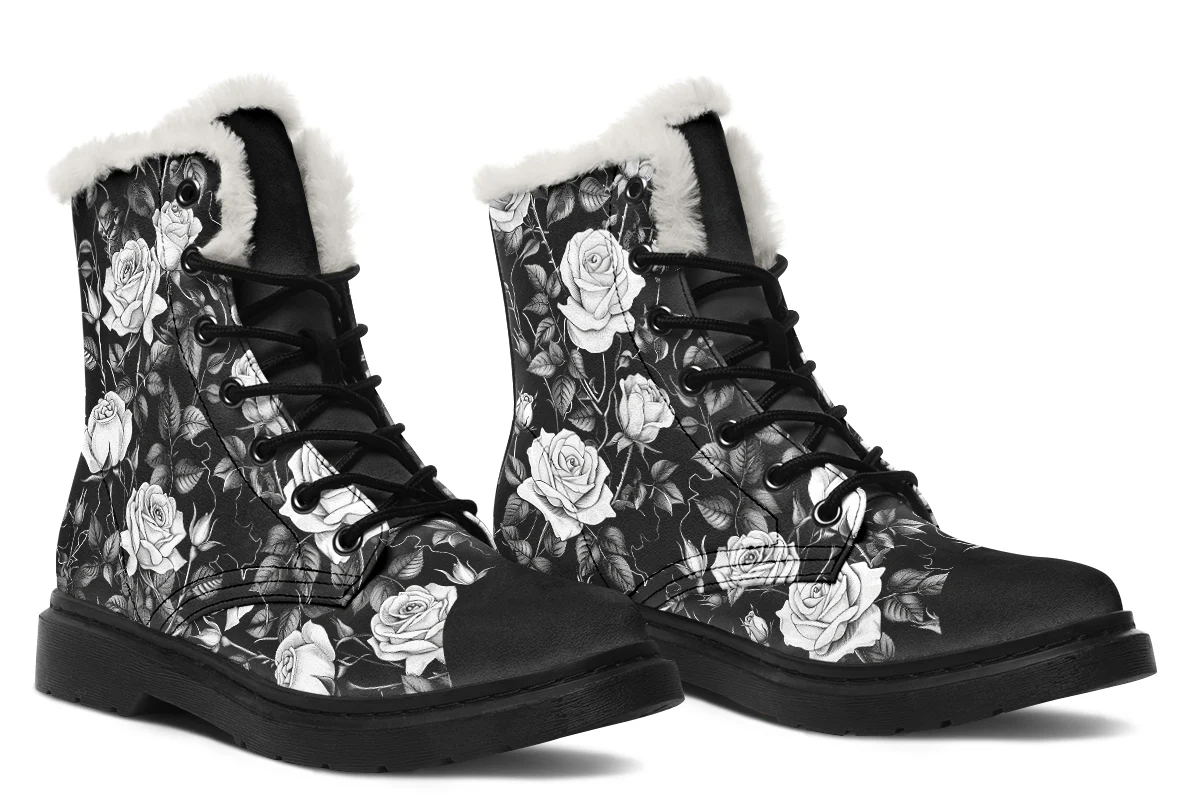 Veil of Roses Winter Boots - Image 6