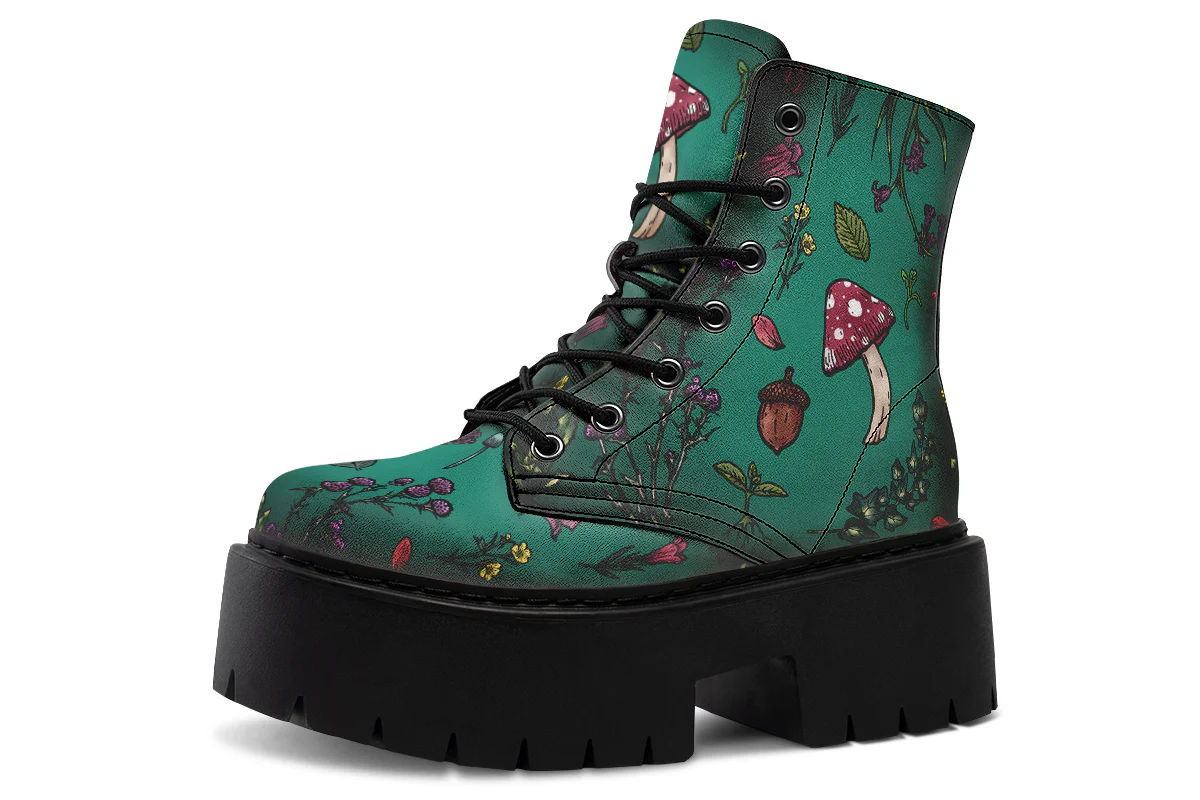 Verdant Herbology Platform Boots - Image 2