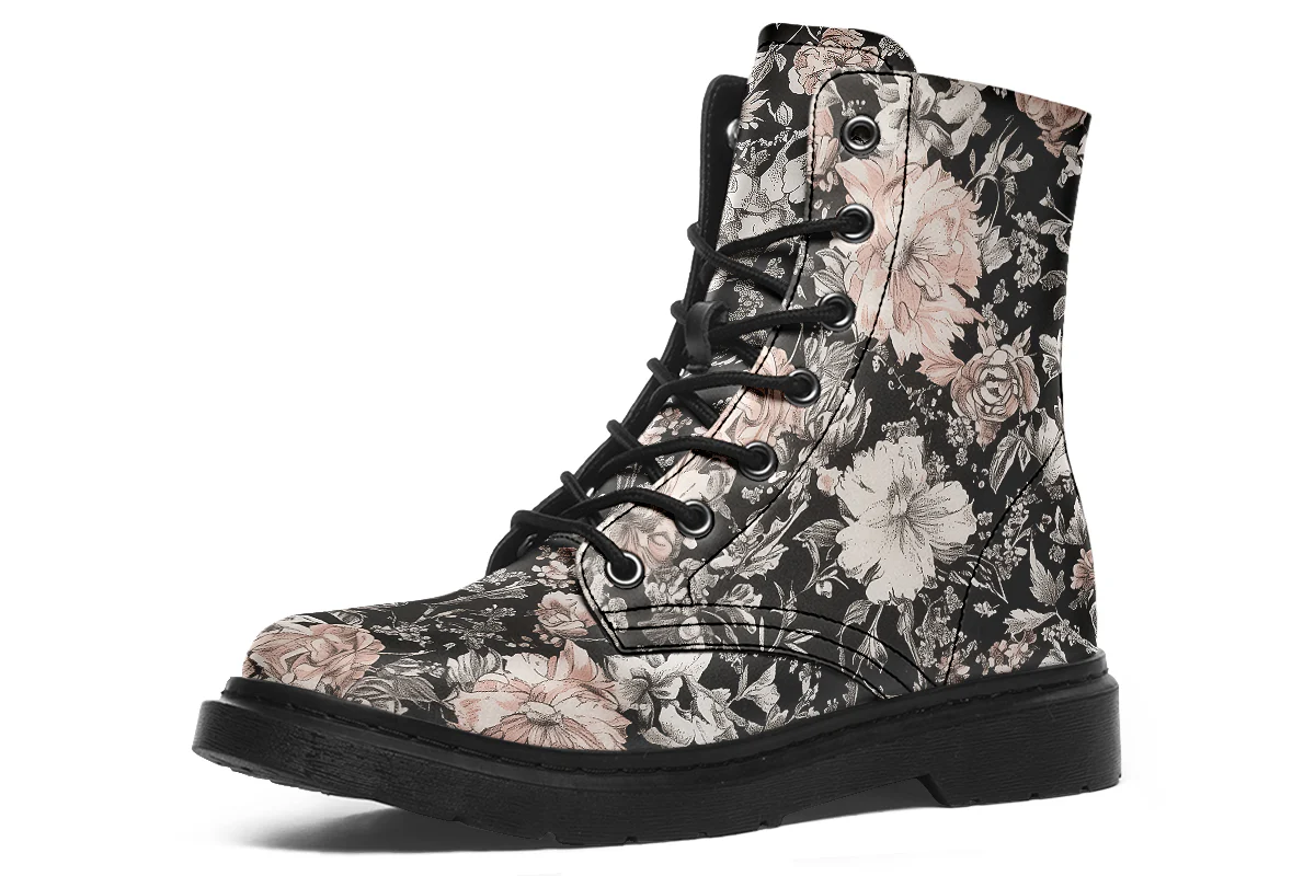 Vintage Peonies Boots - Image 4