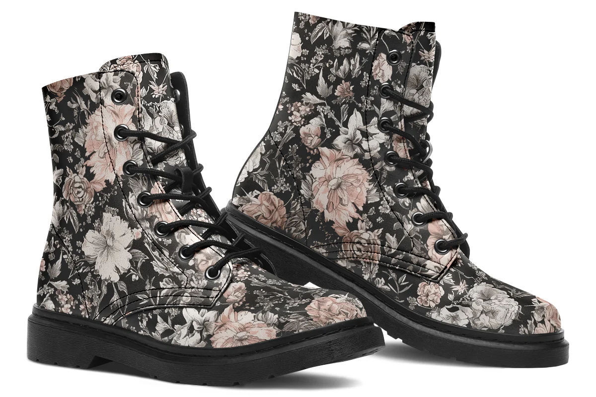 Vintage Peonies Boots - Image 5