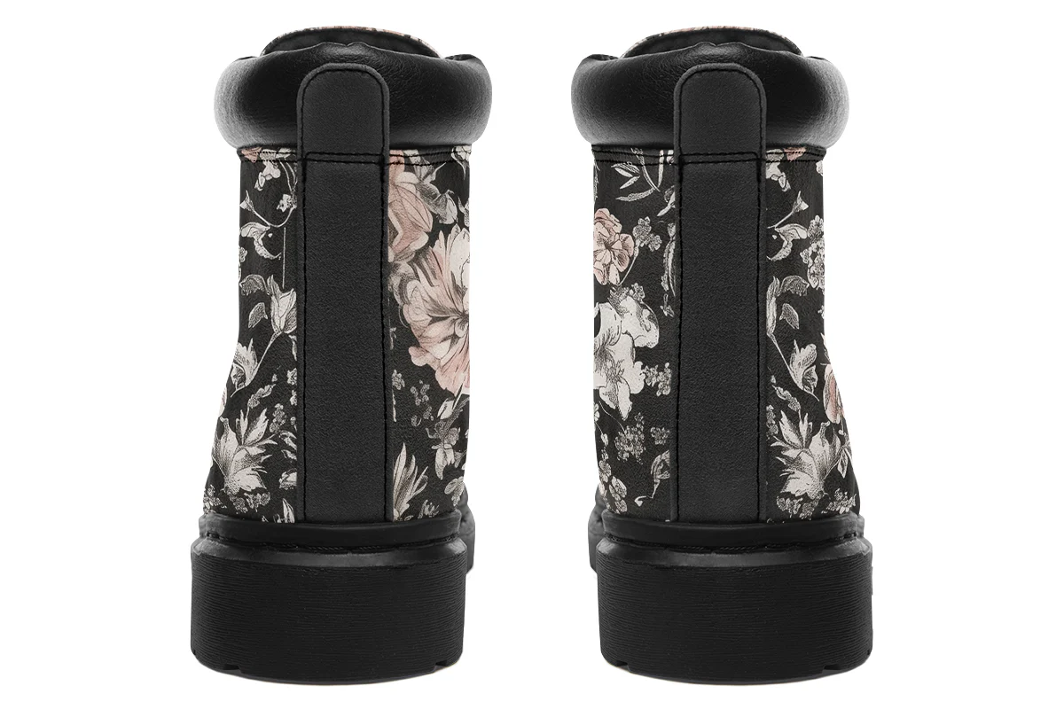 Vintage Peonies Classic Boots - Image 5