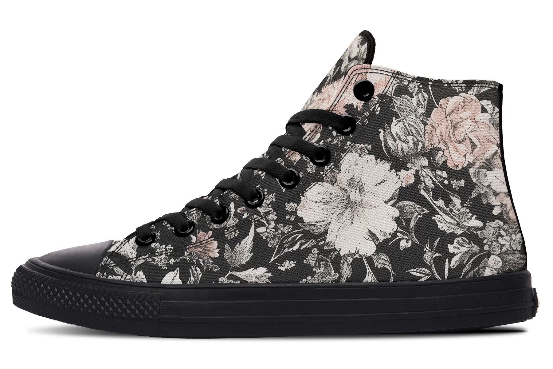 Vintage Peonies High Tops