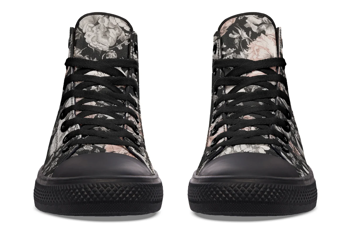 Vintage Peonies High Tops - Image 6