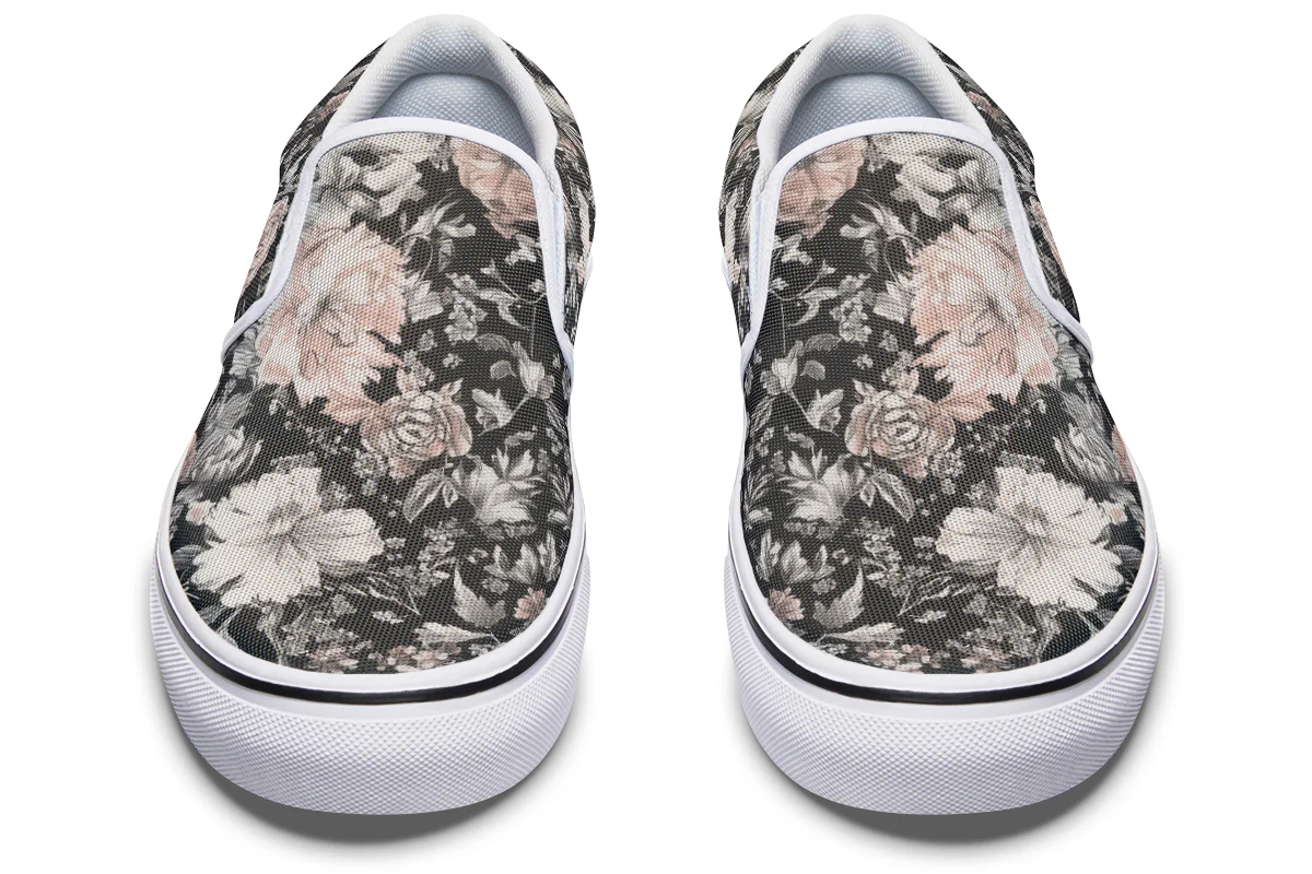 Vintage Peonies Slipons - Image 16