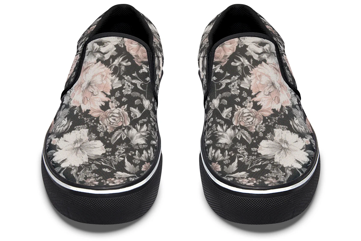 Vintage Peonies Slipons - Image 8