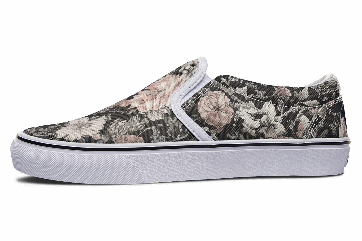 Vintage Peonies Slipons - Image 9