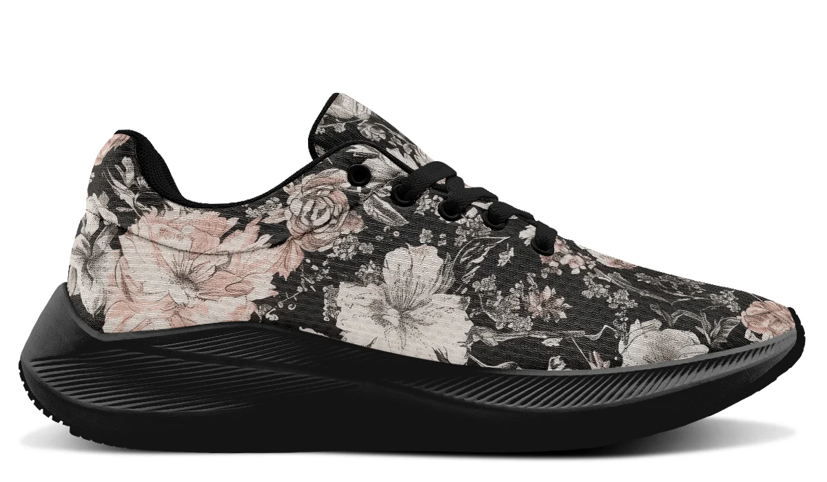 Vintage Peonies Sneakers - Image 11