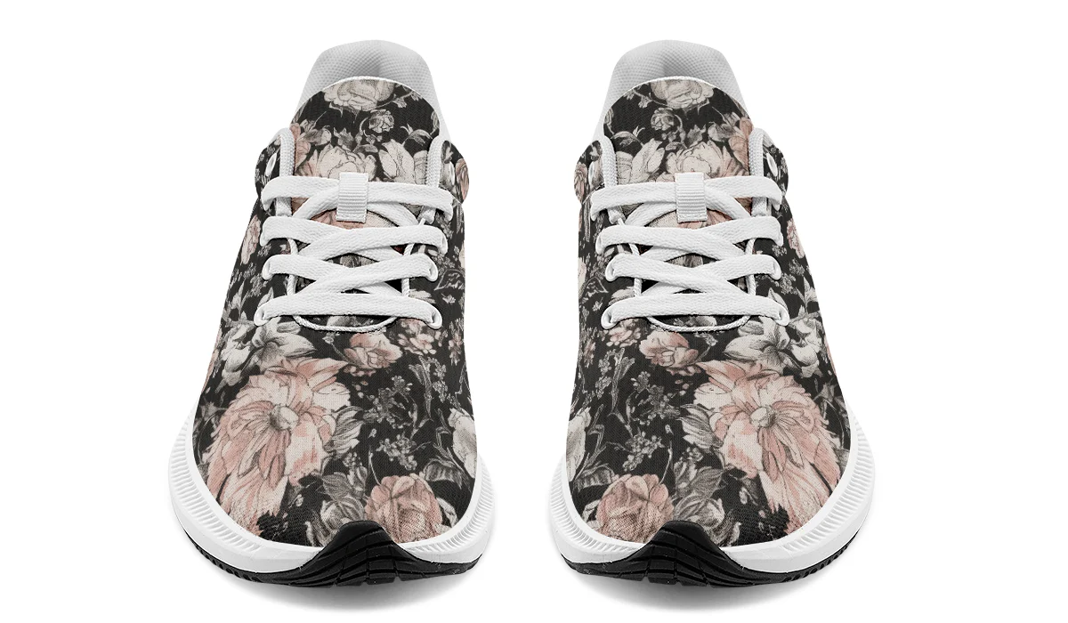 Vintage Peonies Sneakers - Image 6