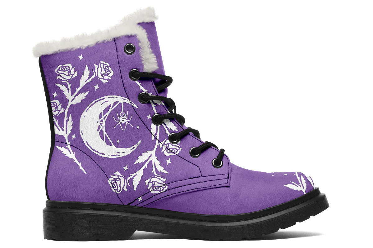 Violet Black Widow Winter Boots - Image 2