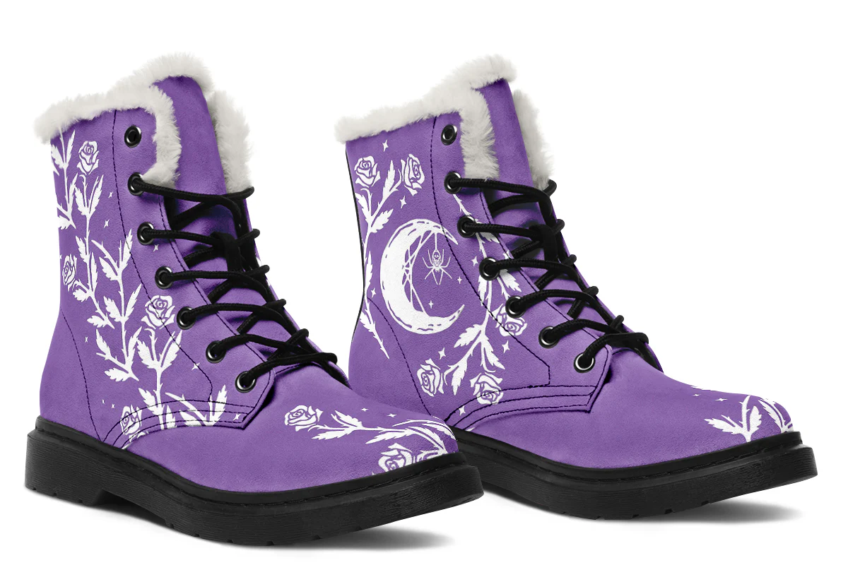 Violet Black Widow Winter Boots - Image 6