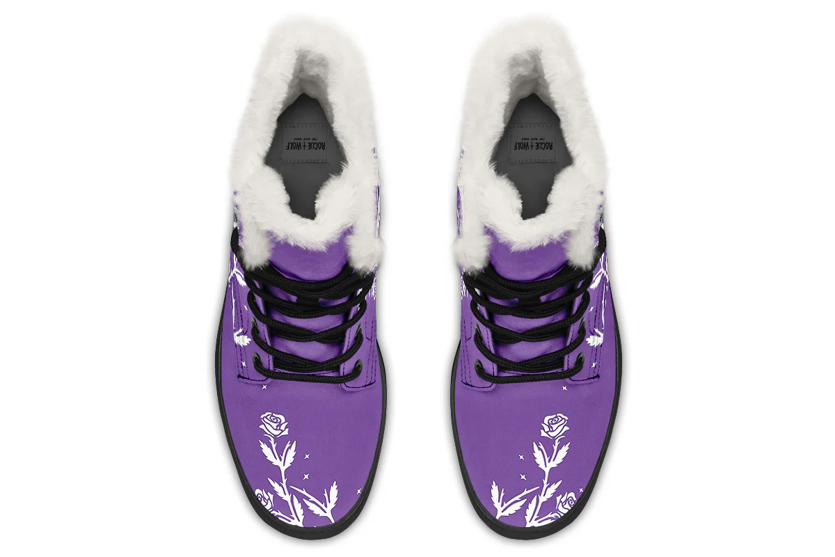 Violet Black Widow Winter Boots - Image 7