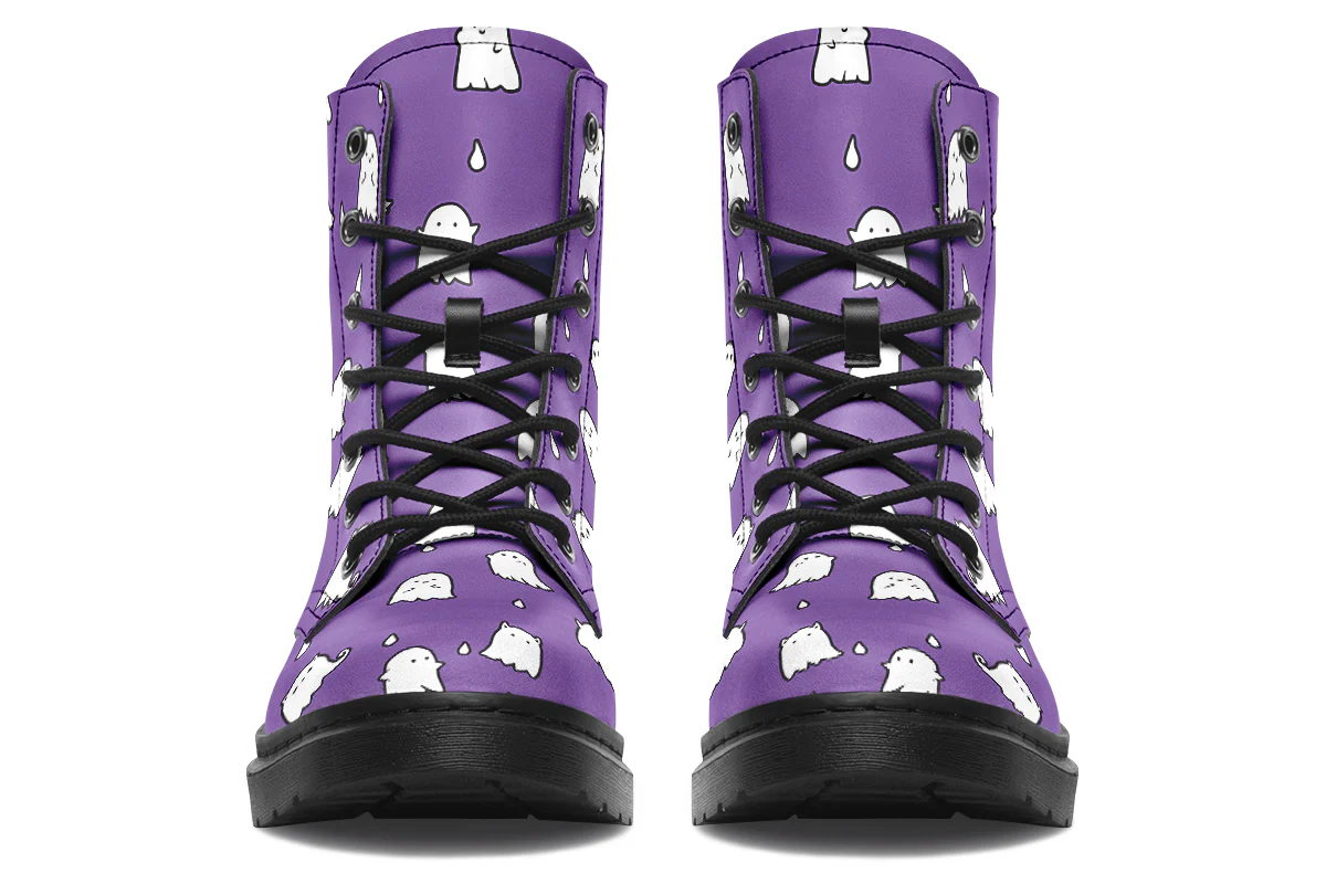 Violet Ghost Party Boots - Image 6