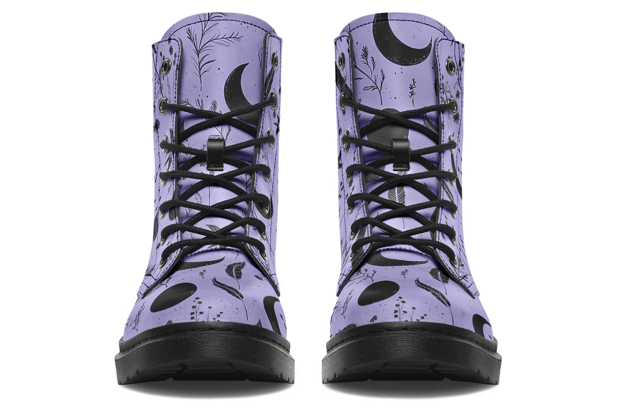 Violet Moonlit Botanica Boots - Image 6