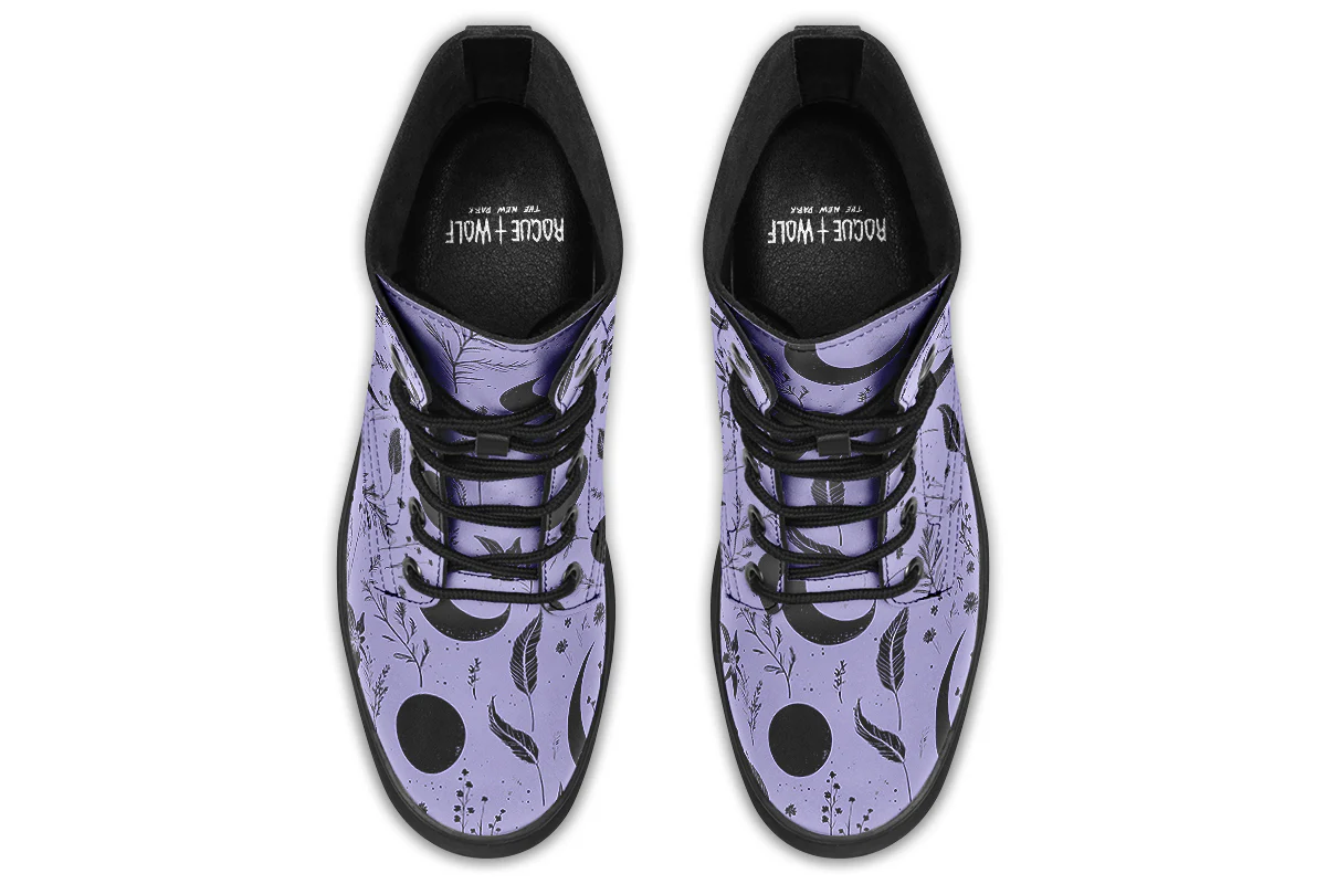Violet Moonlit Botanica Boots - Image 8