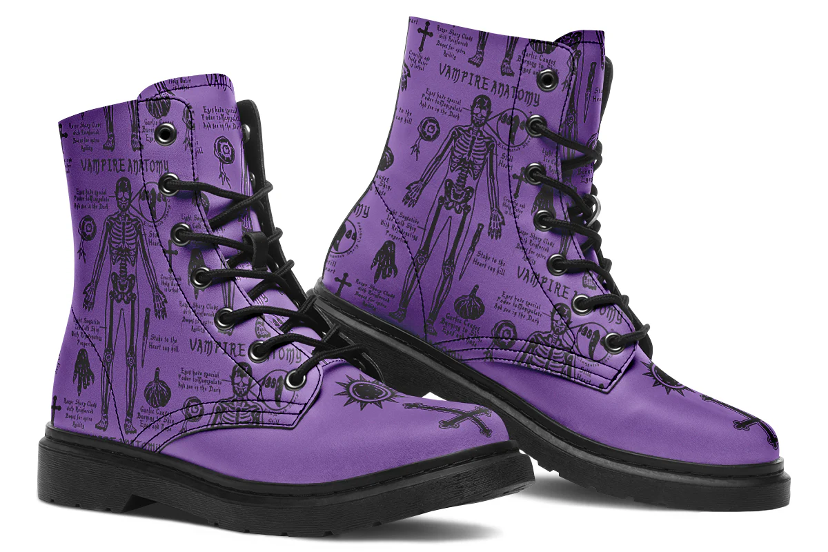 Violet Vampire Study Boots - Image 5