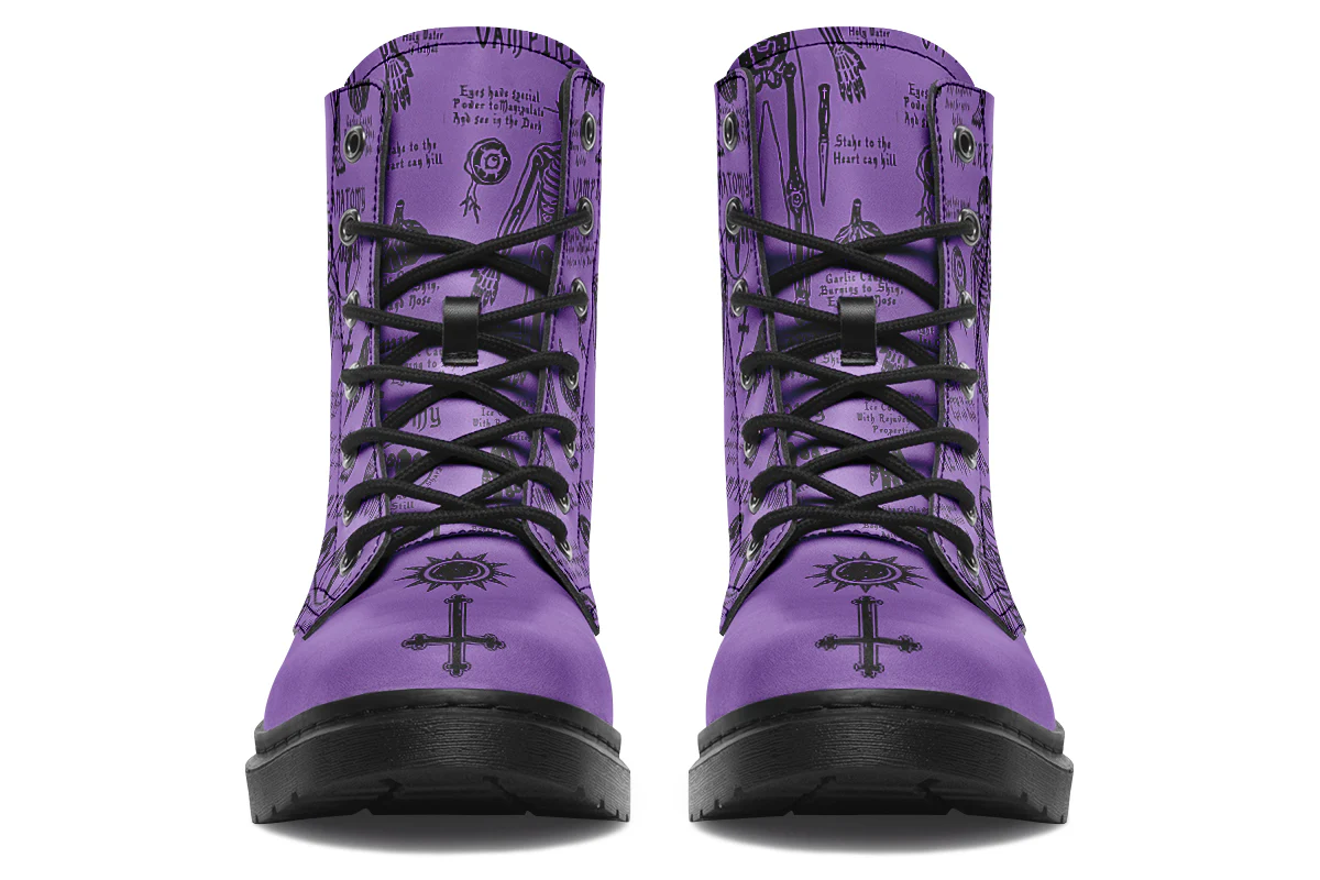 Violet Vampire Study Boots - Image 6