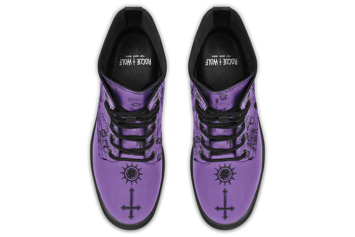 Violet Vampire Study Boots - Image 8