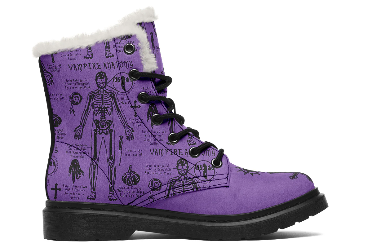 Violet Vampire Study Winter Boots - Image 2