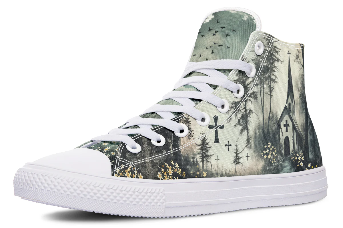 Whispers in the Fog High Tops - Image 10