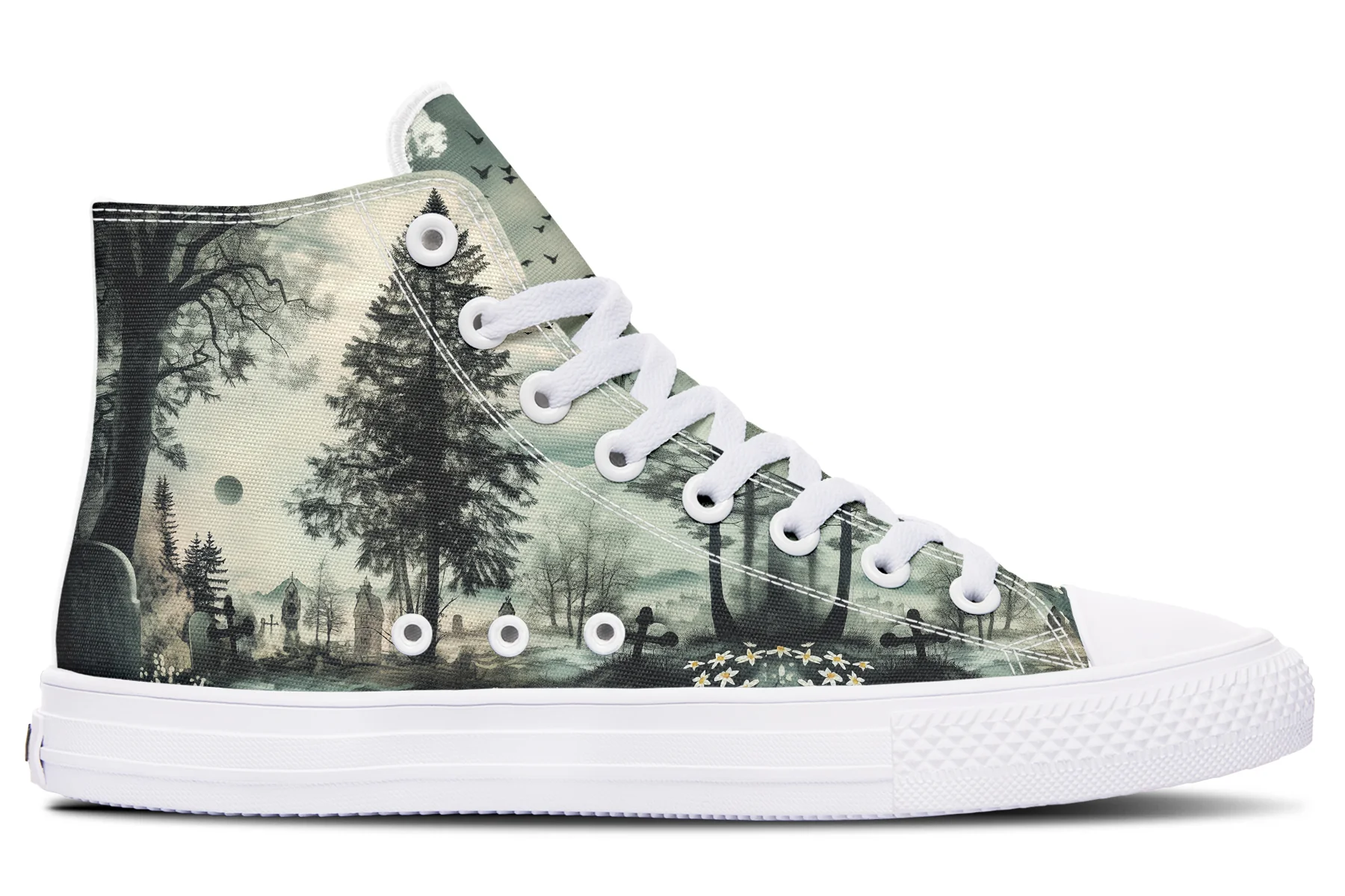 Whispers in the Fog High Tops - Image 11