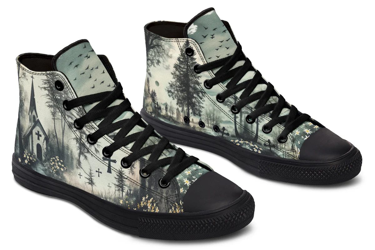 Whispers in the Fog High Tops - Image 5