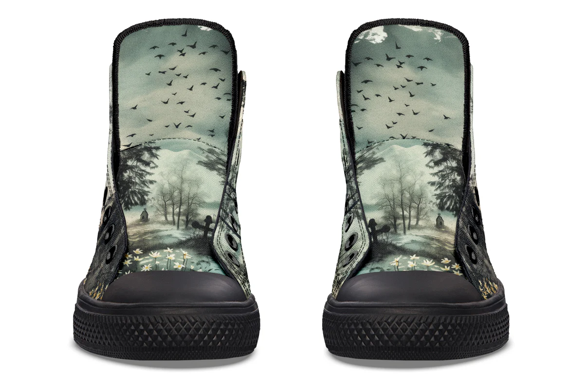 Whispers in the Fog High Tops - Image 7