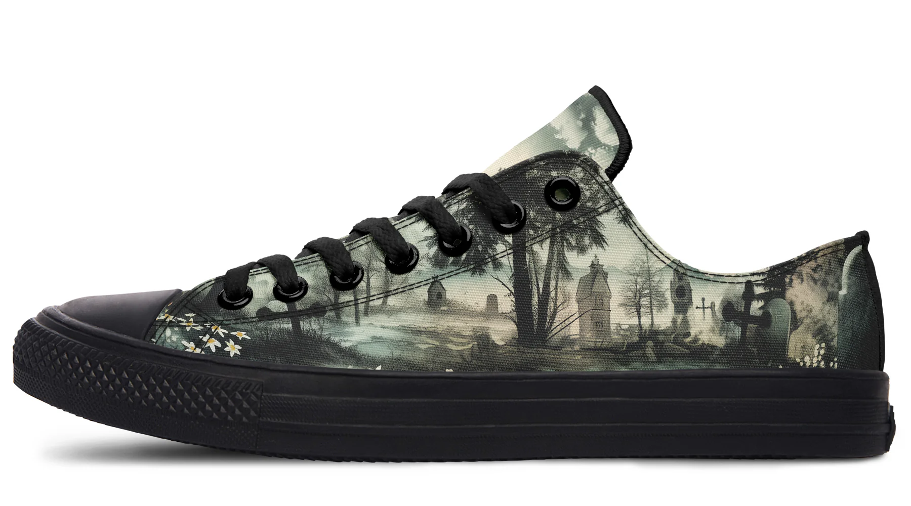 Whispers in the Fog Low Tops