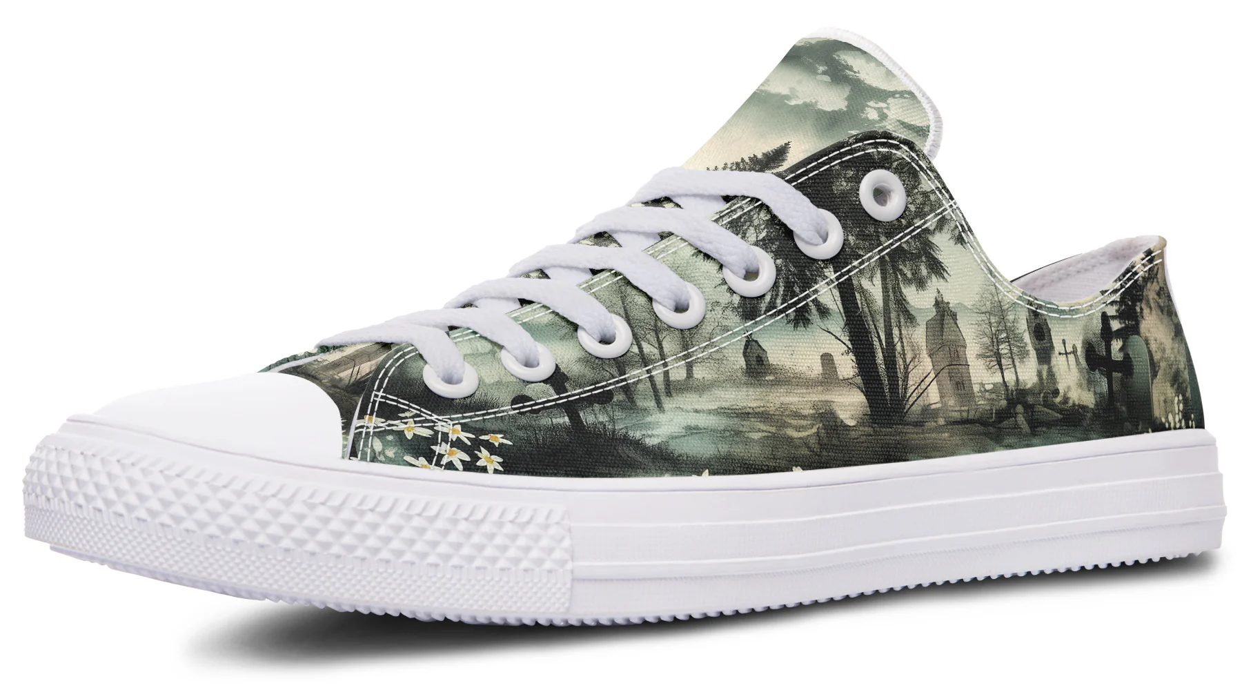 Whispers in the Fog Low Tops - Image 11